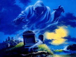 Ghost in sky